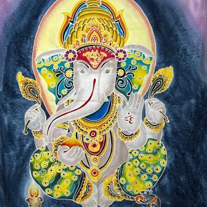 Ručně malovaný obraz Ganesha