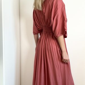 Šaty – dlouhé růžové
